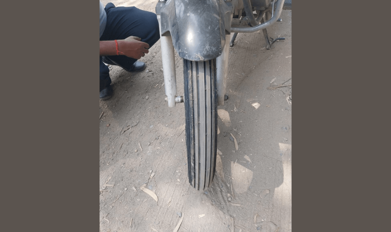 Two wheeler tyre field test 3